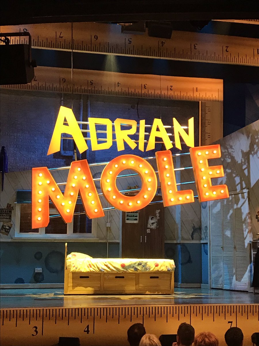 Favourite childhood book and TV series on stage did not disappoint. A brilliant child and adult cast and very very funny. Such a shame it’s closing as <a href="/AdrianMoleUK/">Adrian Mole the Musical</a> is a must see!
