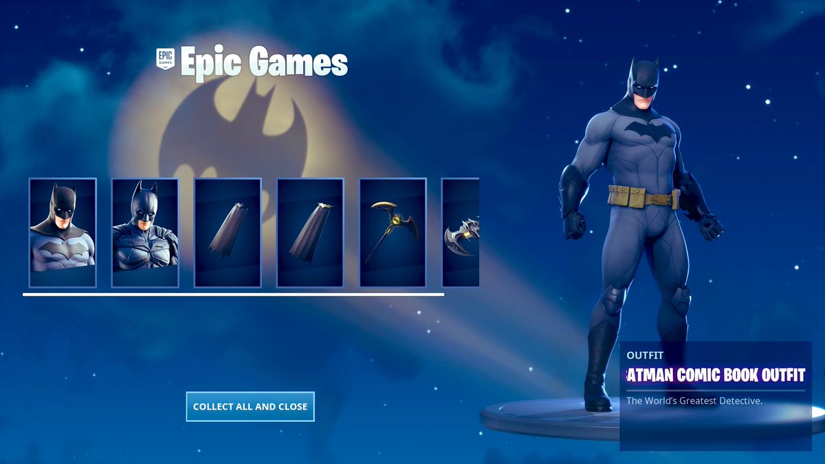 السلام عليكم 😊🎁
قيف اواي بسيط [حزمة باتمان 🦇]
فولو + ريتويت 🔁
السحب بعد 24 ساعه ⏰
#فورتنايت
#FortniteBatman