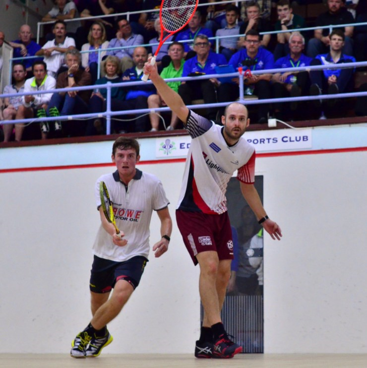 EuroClubs2019's tweet photo. Mueller moves ahead and Paderborn are a game away from a 10th title ...

Nicolas Mueller v Greg Lobban       9-11, 11-9, 11-7 ... https://t.co/F2wpqT2EIc