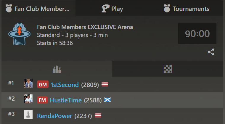 rigamagicians's tweet photo. The first Fan Club Members EXCLUSIVE arena tournament is starting in less than an hour! Join the club here - https://t.co/6UpQbpl4hu and join the fun competing with Riga Magicians 🎩🎩🎩 https://t.co/bvZpgWkcSM