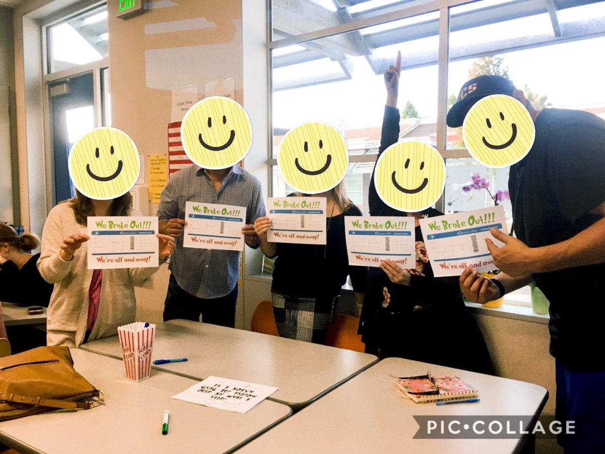 MsHaughs's tweet photo. NEW POST: Redesigning the "Back to School Night" experience--families making, collaborating &amp; having fun together @CampbellCSI!
https://t.co/ohhW3CTFbI
#CUSDRockstar #caedchat #wearecue #dtk12chat #K2CanToo #MakerEd https://t.co/9EUEmpnLcU