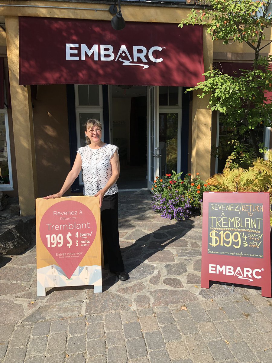 PaulLegault6's tweet image. Nicole, our new OPC, is ready to knock it out of the park at the Gallery in Tremblant! #embarc #tremblant