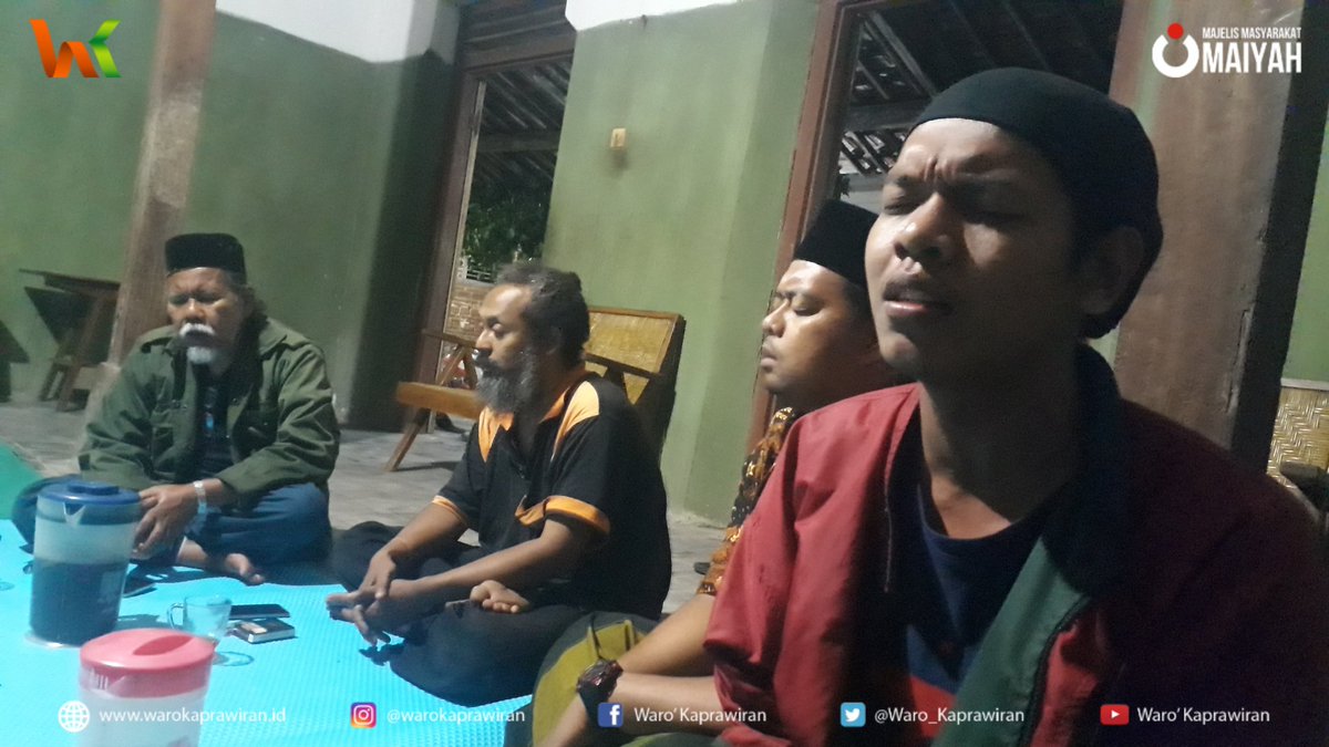 Waro_Kaprawiran's tweet photo. Sebelum rutinan malam ini ditutup, seluruh yang hadir melantunkan Hasbunallah #WKSept https://t.co/jTLuxwajcD
