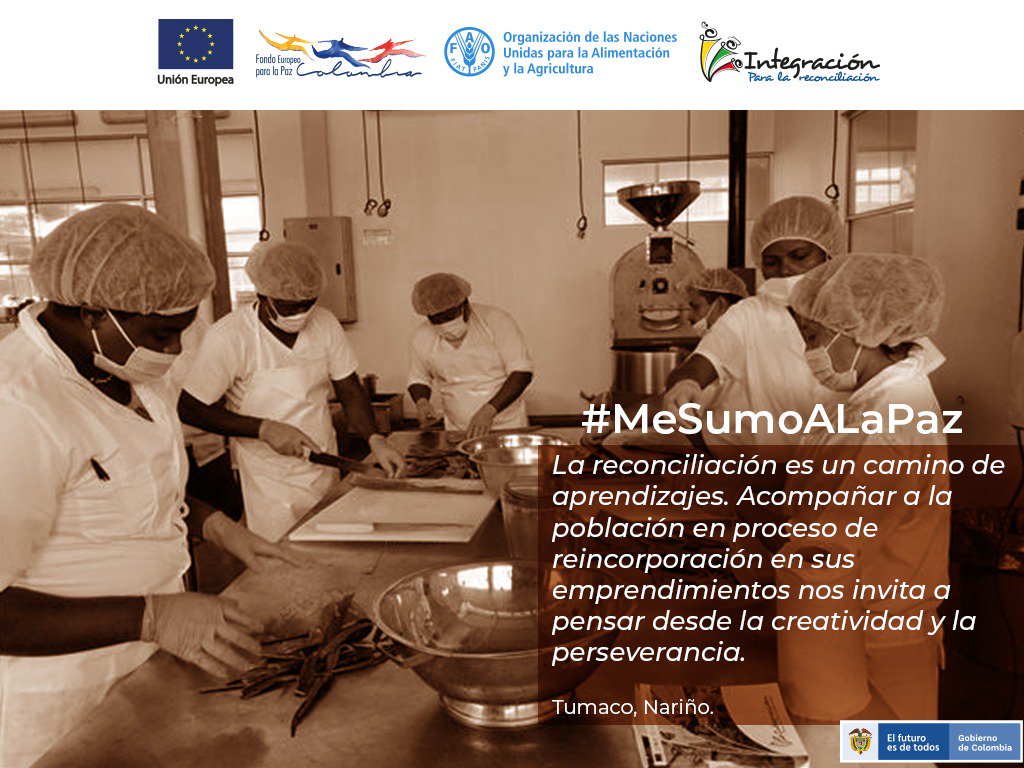 alanbojanic's tweet photo. #MeSumoALaPaz junto al equipo @FAO_Colombia de #IntegraciónParaLaReconciliación #AmazoníaJoven #PuertoGuzmán #ConfianzaYPazTerritorial que trabaja cada día para construir un mejor país. Con aliados como @UeEnColombia seguimos sembrando oportunidades en nuestro campo colombiano. https://t.co/mp90N951JV