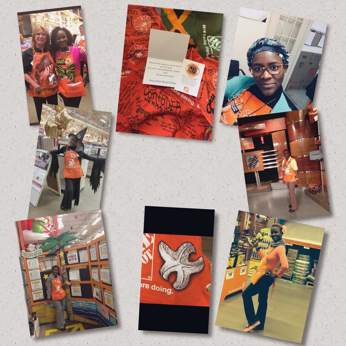 kay897kong's tweet photo. 16yrs ago I walked in an HD looking for a job for 6months, 16 years later I’m proud to be orange and happy to say I’ve gained friends but must of all an extended family thanks Store 1248,6310,4109,4166,4134,4112 thanks #District95 https://t.co/OLdnEXexgP