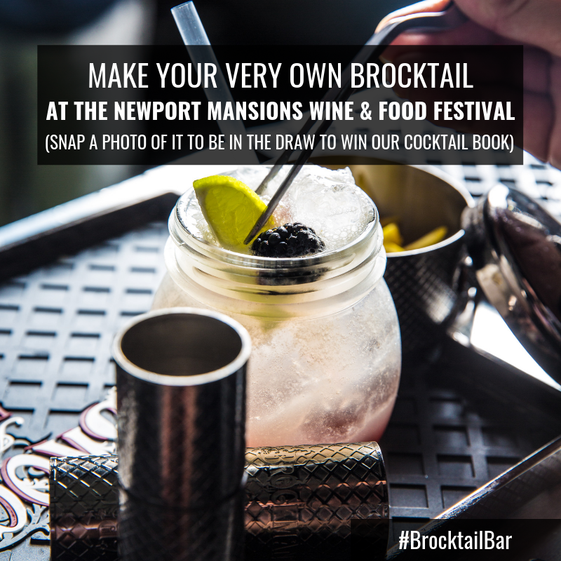 BrockmansGin's tweet photo. For those of you joining us at #NMWFF in Newport, come visit the Brockmans Gin 'Make Your Own Brocktail' stand. We have all of the cocktail essentials alongside a few giveaways you won't want to miss... #BrocktailBar https://t.co/5CpY3Fn3sM