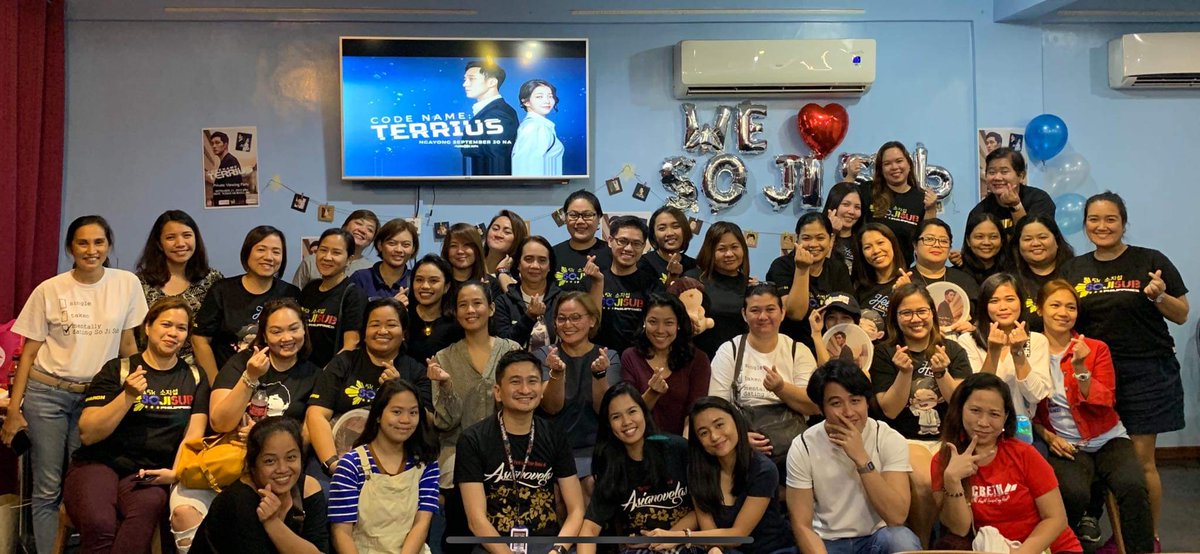 lordeliza12's tweet photo. Codename: Terrius Private Viewing with @officialsojisub_ph ...Dont forget to watch Codename Terrius on ABSCBN, September 30 at 10pm..
#codenameterriusonabscbn
#sojisubph #sojisub #kimbon https://t.co/d05CTbUVcm