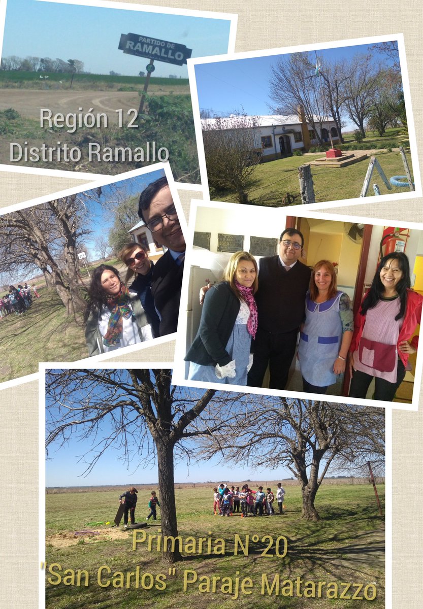 BAregion12's tweet photo. "Llegando a Todos y en Equipo.." El Jefe Regional @GerFCapriotti comparte la Jornada en #Primaria20 JC "San Carlos", Paraje MATARAZZO, "que bien se sienten allí los chicos!! @BAeducacion @iglesiasvaleria @EduFisicaBA @adriana_frega @sergesiciliano @gzinny @MarcelaMor1 @RamalloBa https://t.co/JEQKAF00D8
