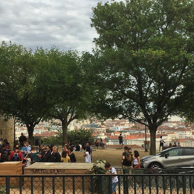 #CroixRousse #lyon #panorama #esplanade #onlylyon