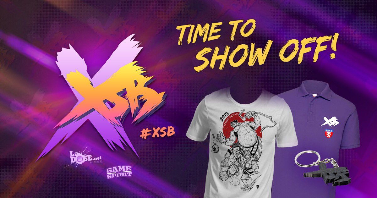 X_Street_Battle's tweet photo. Just a few days remaining to order your #XSB2019 limited goodies !

Order on https://t.co/48rx6bJFOm https://t.co/Ng68EShlfO