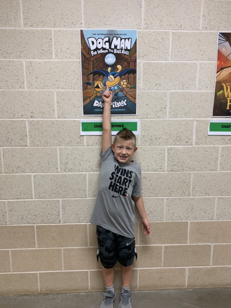 He spotted one of his favorite books at Literacy for Life. #literacyforlife