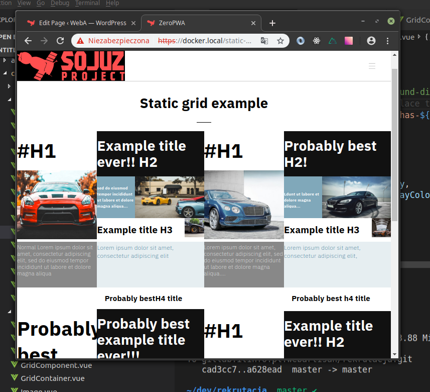 dadmor's tweet photo. Build #grid on #gutenberg #block and published on page https://t.co/NMvD25QNOD