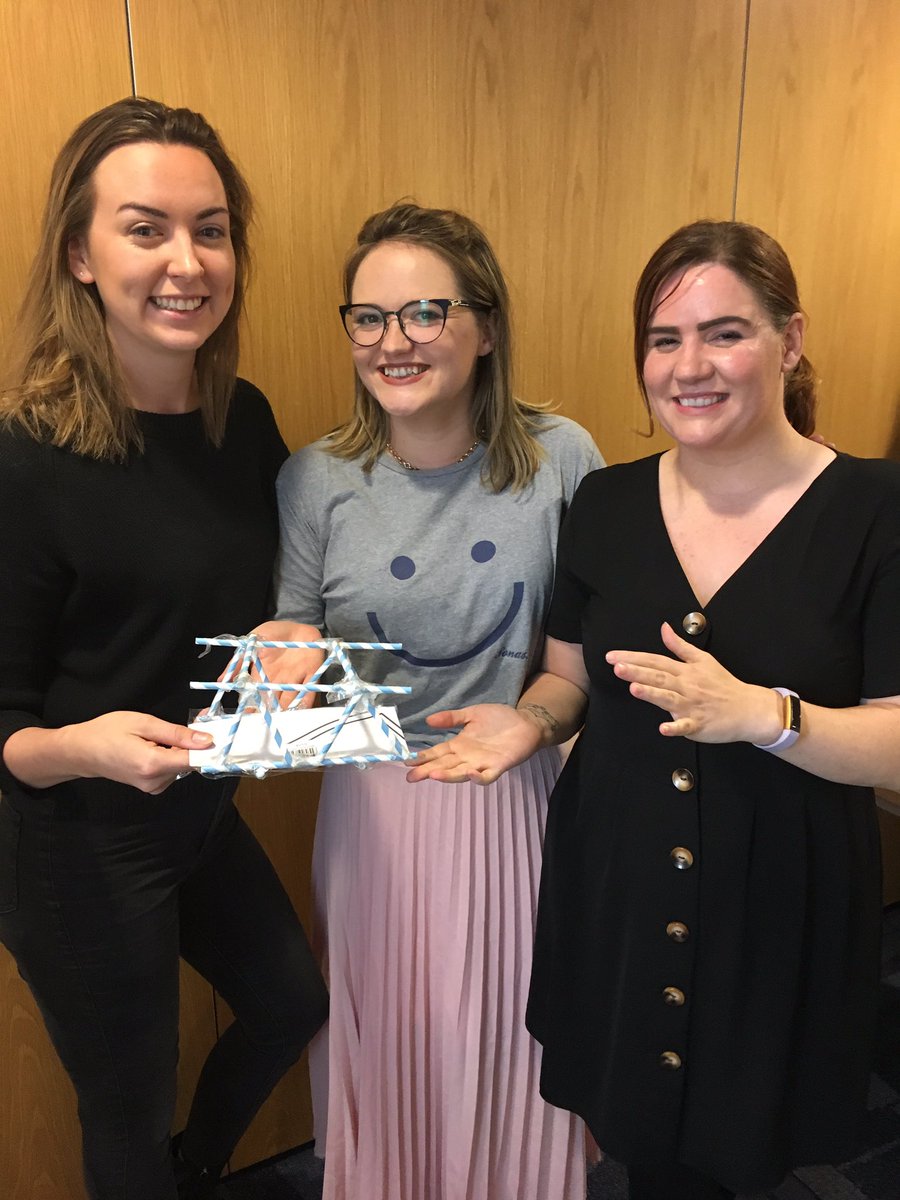 Deb75McL's tweet photo. #StrathPGDE #boatsthatfloat #seasidestories #buildingbridges #buildingbikesheds team 1 technologies.. so creative https://t.co/I0m8lbR94U