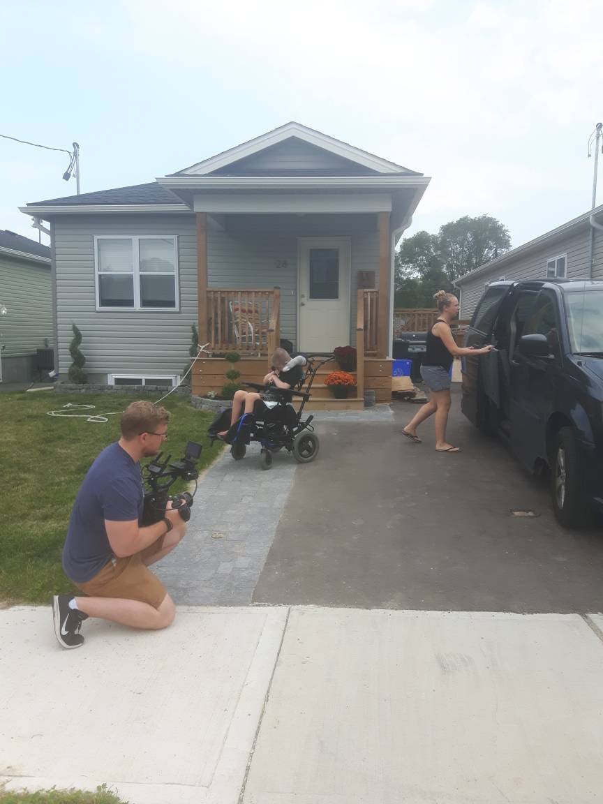 Habitat4HOME's tweet photo. It was a beautiful day to spend with Brianne and Brayden filming a testimonial video for @HabitatCanada Thank you to the amazing team from @qmediasolutions #affordablehousing #socialgood https://t.co/E0XclLHVLY