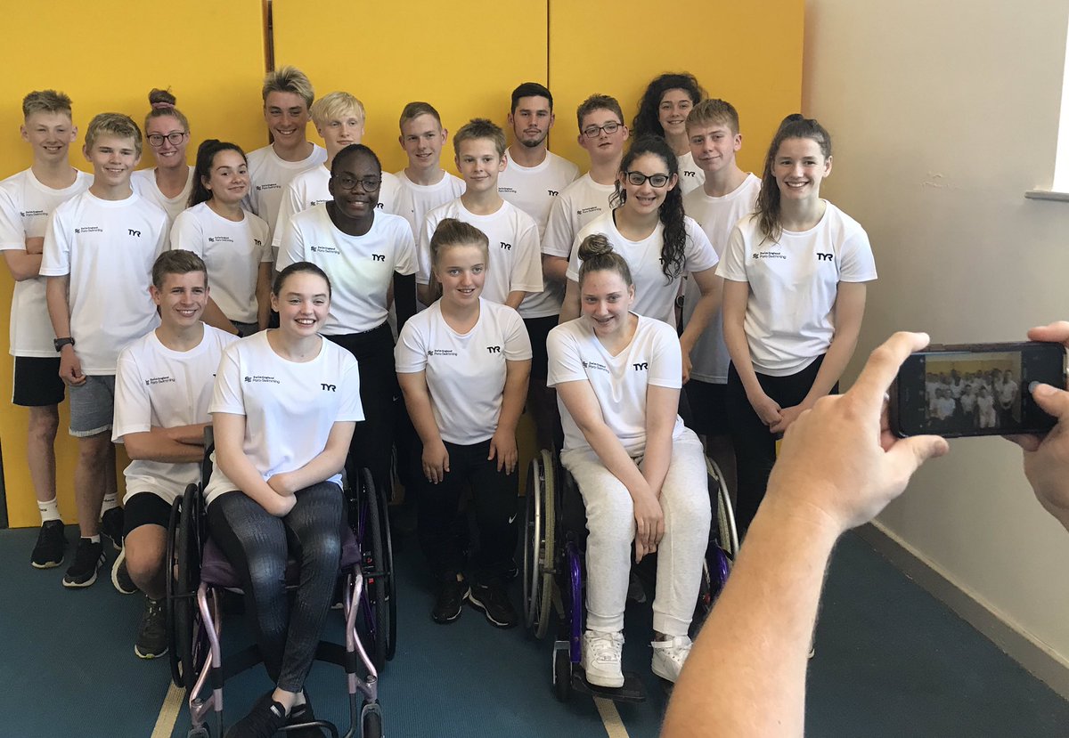 Sw_EngParaSwim's tweet photo. Here are our 2019 National Youth Athletes. 
We hope all our athletes have enjoyed their induction day and are looking forward to the year ahead 🙂
Have a safe journey home. https://t.co/WWDahpYqMh