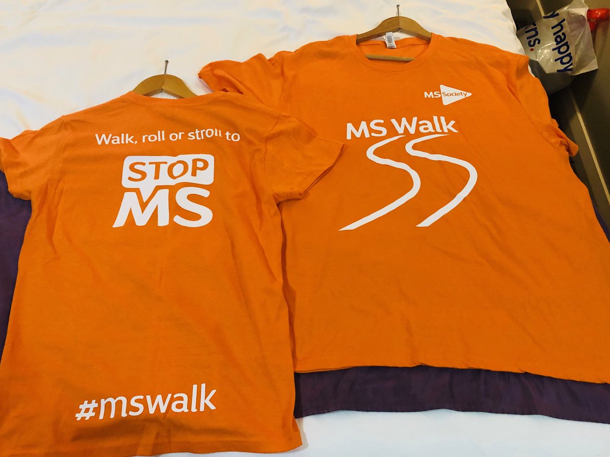 Lee_Summers's tweet photo. Dinner complete and back in the hotel. T-Shirts are ready and back packs loaded. Just 1 more sleep and we are ready for MS Walk London. β¦#gonnasmashit #mswalk #letsbeatMS https://t.co/jTpQ1kJvqo