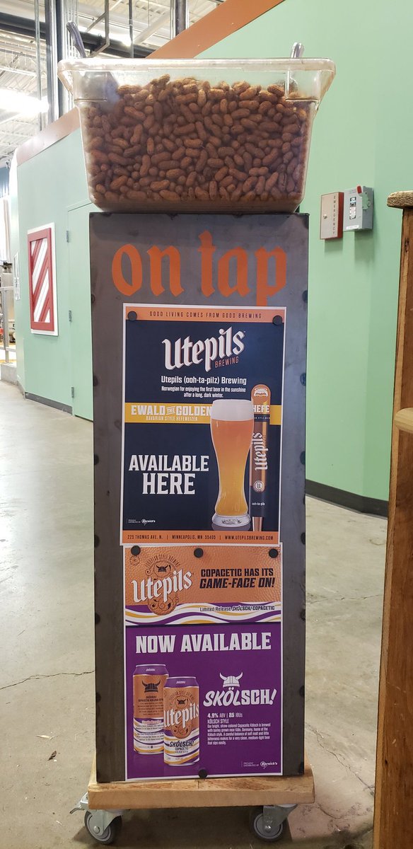 Tooties Peanuts (@tootiespeanuts) on Twitter photo <a href="/TootiesPeanuts/">Tooties Peanuts</a> is <a href="/UtepilsBrewing/">Utepils Brewing Co.</a> from 1 til 9
#Oktoberfest #friedpeanuts #boiledpeanuts #Minneapolis <a href="/TootiesPeanuts/">Tooties Peanuts</a> is <a href="/UtepilsBrewing/">Utepils Brewing Co.</a> from 1 til 9
#Oktoberfest #friedpeanuts #boiledpeanuts #Minneapolis