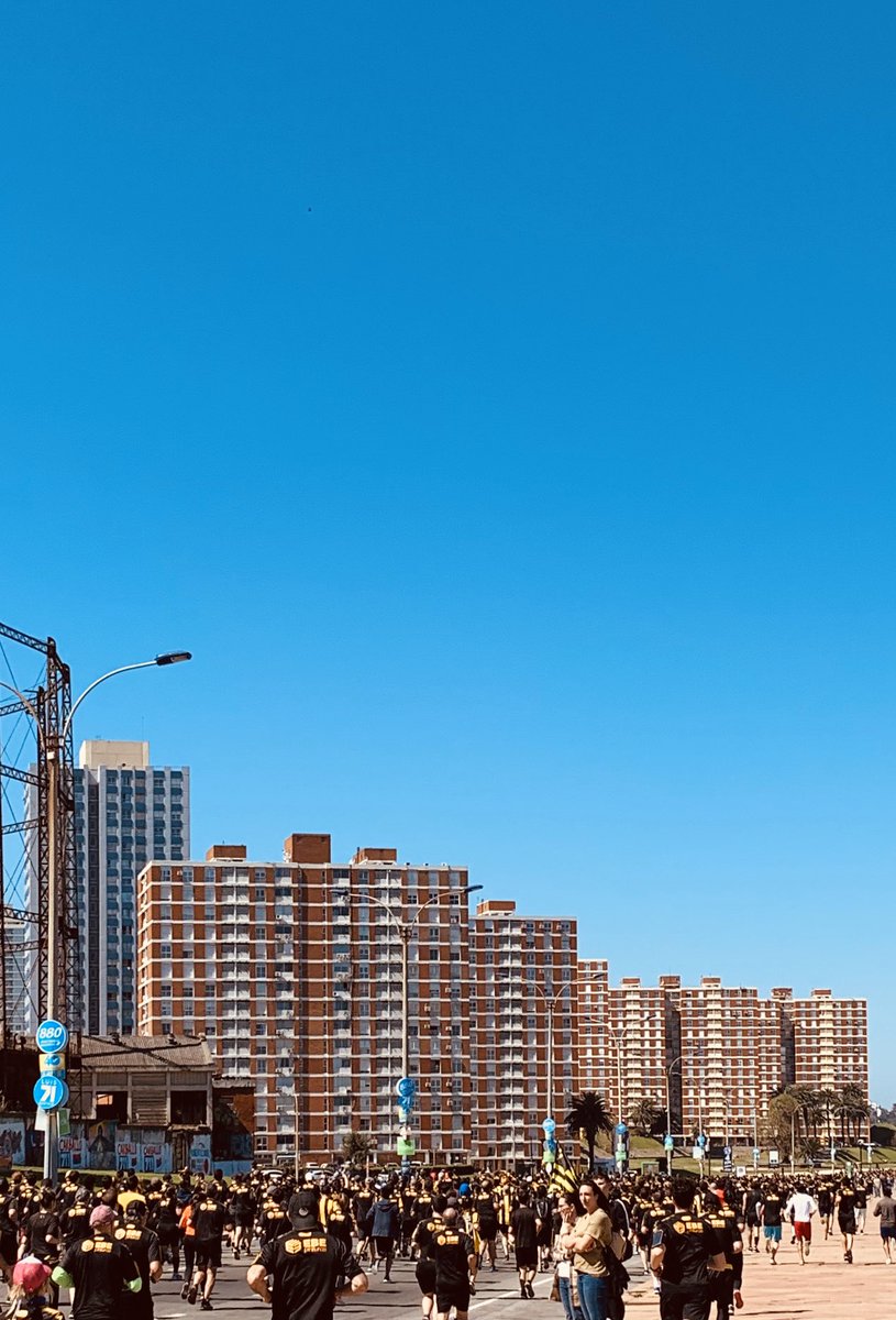 Tremendo día para correr.