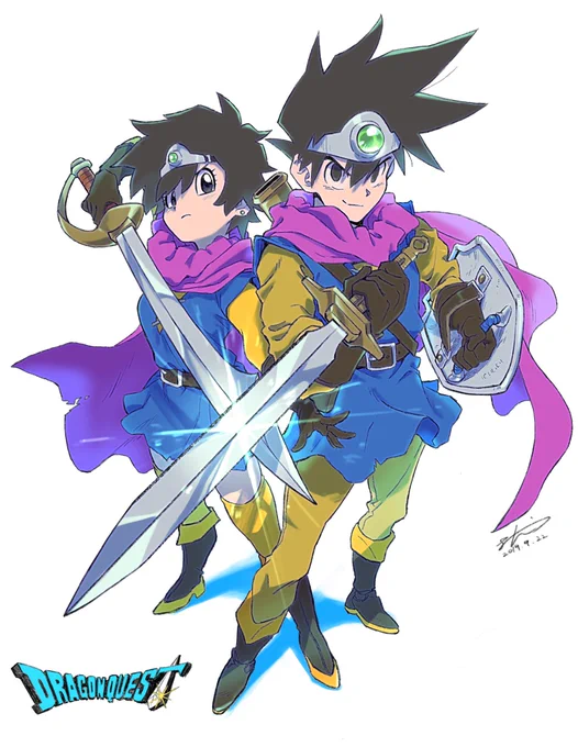 ドラクエウォークおもれ~という絵 