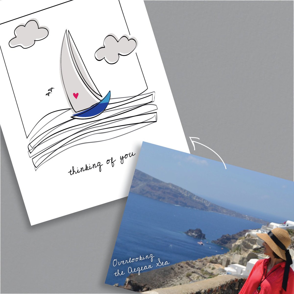 SeashellPaper's tweet photo. In search of inspiration... A travel story 🌊
#drawing #illustration #thinkingofyou #santorini #unlimitedsantorini #summerlove #firostefani #greece #oceanview #shabbatshalom #beforesunset #travelphotography #travelblogger #traveling #travelgram #travelholic #instatravel https://t.co/7oKwzyEXnO