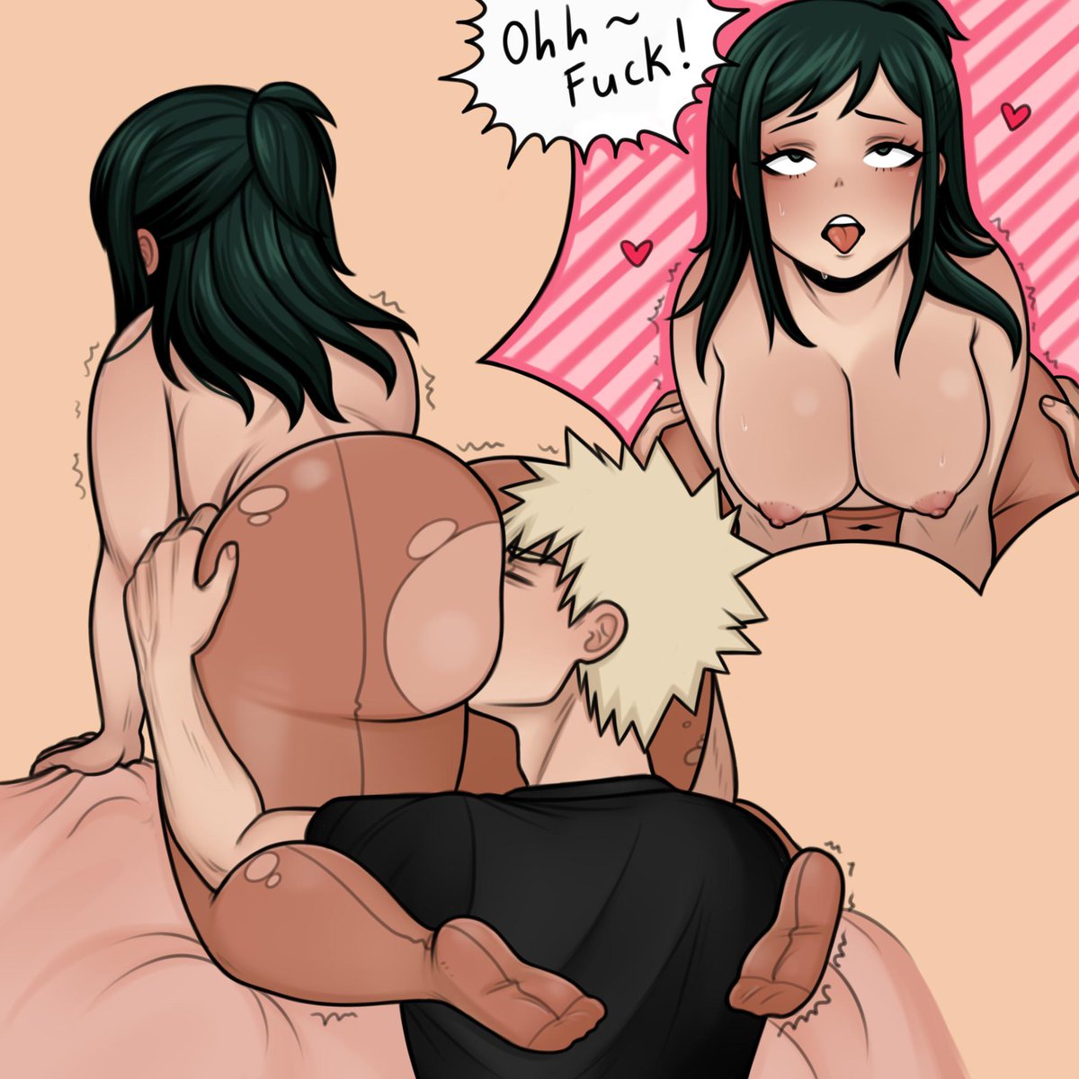 Inko Midoriya getting the loving she deserves.