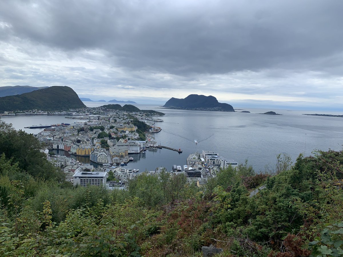 thomrosenhagen's tweet photo. Geniale Aussichten von #Aksla auf #Alesund https://t.co/fOvkb5ZCKe