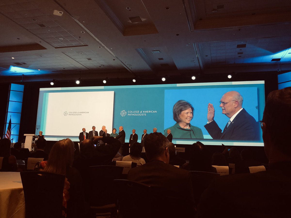 jennpincus's tweet image. Congratulations to our new @Pathologists president, @PatGodbeyMD #cap19 #cap19orl
#TheFutureIsBright