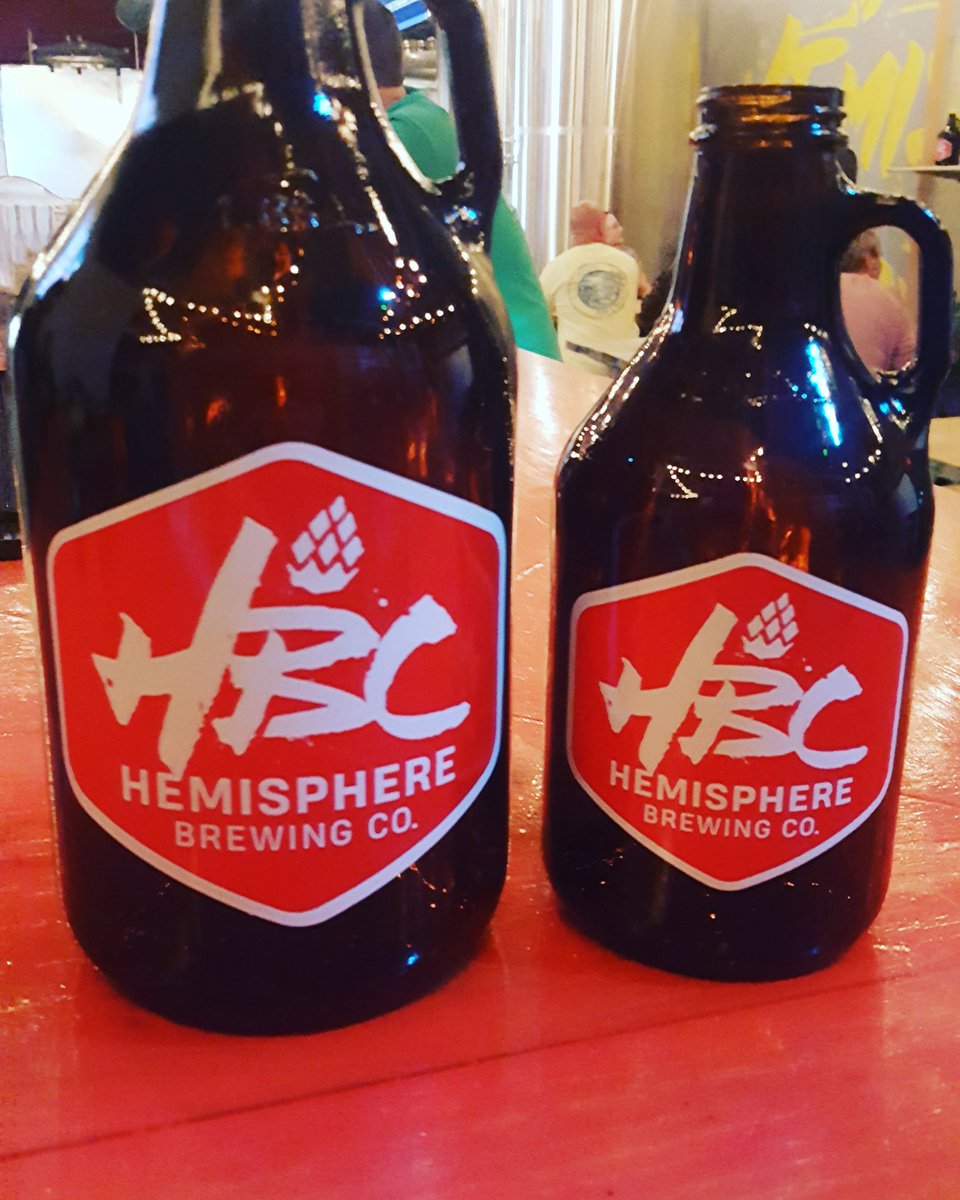Guess what’s here? Our glass growlers are in stock and ready for their forever home! They look sharp!  

Don’t forget to fill them with your fav HBC craft beer!