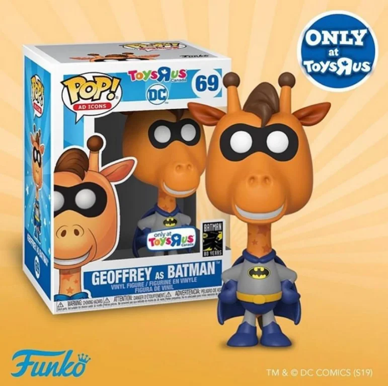 Funko POP News ! on Twitter: "Earlier Toys R Us Canada released a promo image of their exclusive Geoffrey Funko POP! Coming soon to Target in USA ~ R u/BigDaddyCool96 ~ #