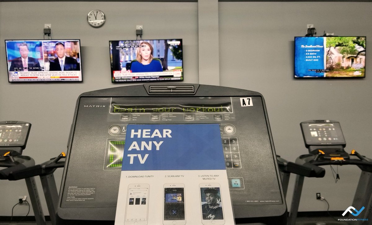 FoundFitAnnap's tweet image. 🗣 Hear Any TV

Reminder: When you train on our new Matrix Fitness USA cardio equipment, make sure to download the Tunity (@tunityTV) app on your phone to hear any TV in the gym!

#Annapolis #Matrix #Tunity #Cardio #BeYourBest