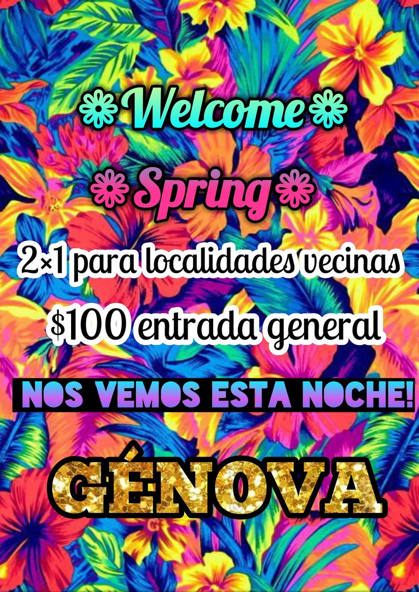 BelgranoGenova's tweet photo. 🌼🌸🌺💐Ⓦⓔⓛⓒⓞⓜⓔ🌼🌸🌺💐Ⓢⓟⓡⓘⓝⓖ🌼🌸🌺💐 https://t.co/BNSKbkO4M9