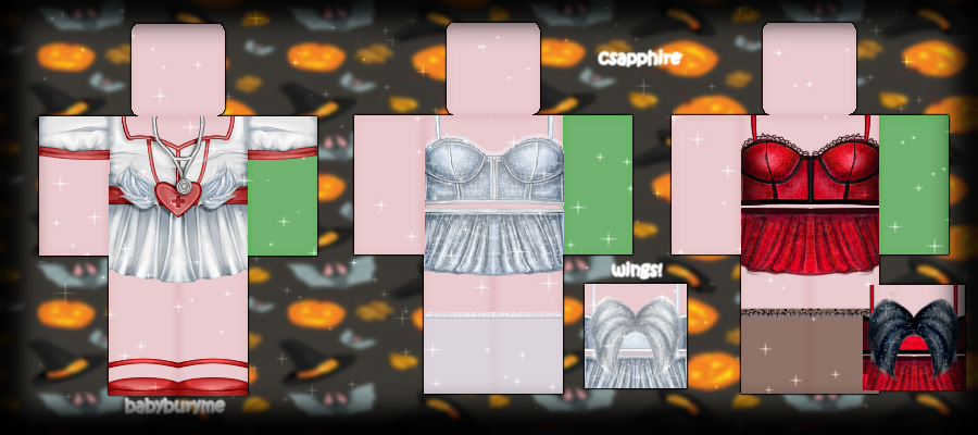 Csapphire Ky On Twitter I Can Be Your Angle Your Devile Or Your Nurse New Halloween Costumes From Our Upcoming Collection Cherub By Csapphire And Babyburyme Angel Https T Co Gfbv7b7sxm Devil - orange halloween suit roblox