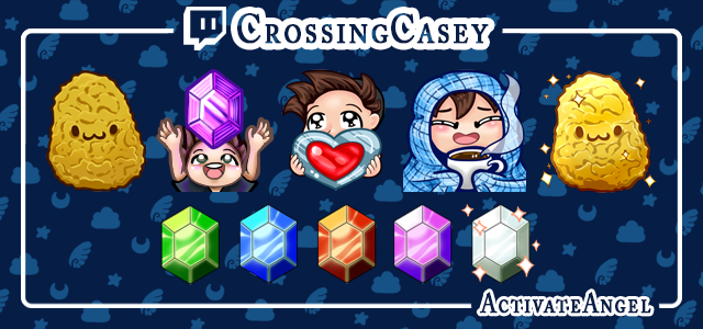 crossingcasey's tweet photo. Thanks to everyone who hung out today while we started Link's Awakening! I'll be live again either tomorrow or Tuesday 😄

Until then, check out a preview of the new sub badges for everyone who subs! 1-year subs (silver) are looking shiny 👀 See you then!

Art by: @activateangel https://t.co/2BPLYXVzzY