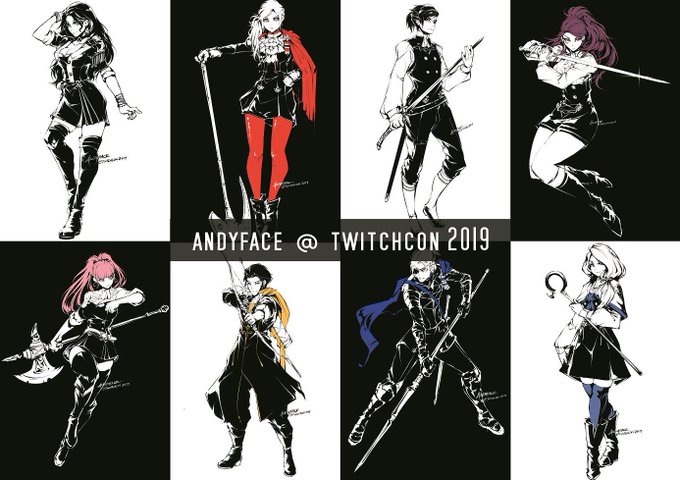 First con ever, pls be gentle :x Will be derping with @DreamNekoTV, @KaptivateCSGO, and @AkiCarlito at Booth #90! 

#FireEmblem #ThreeHouses 