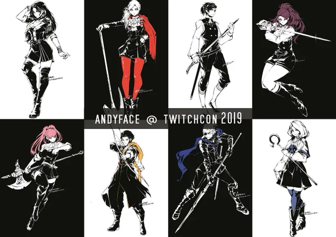 First con ever, pls be gentle :x Will be derping with @DreamNekoTV, @KaptivateCSGO, and @AkiCarlito at Booth #90! 

#FireEmblem #ThreeHouses 