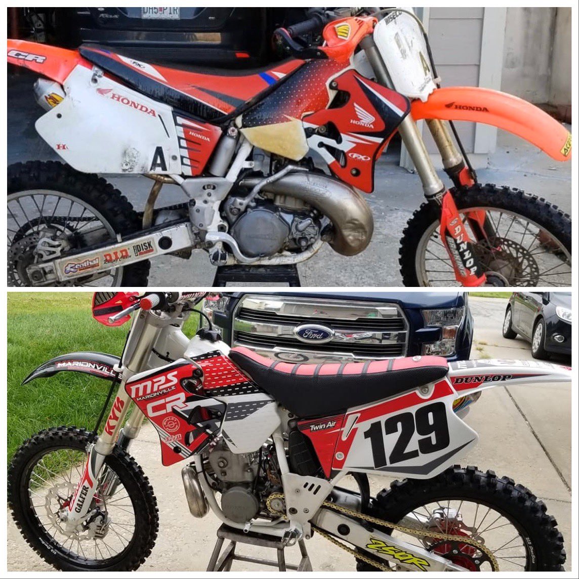 Sale > 1996 cr250 graphics > in stock
