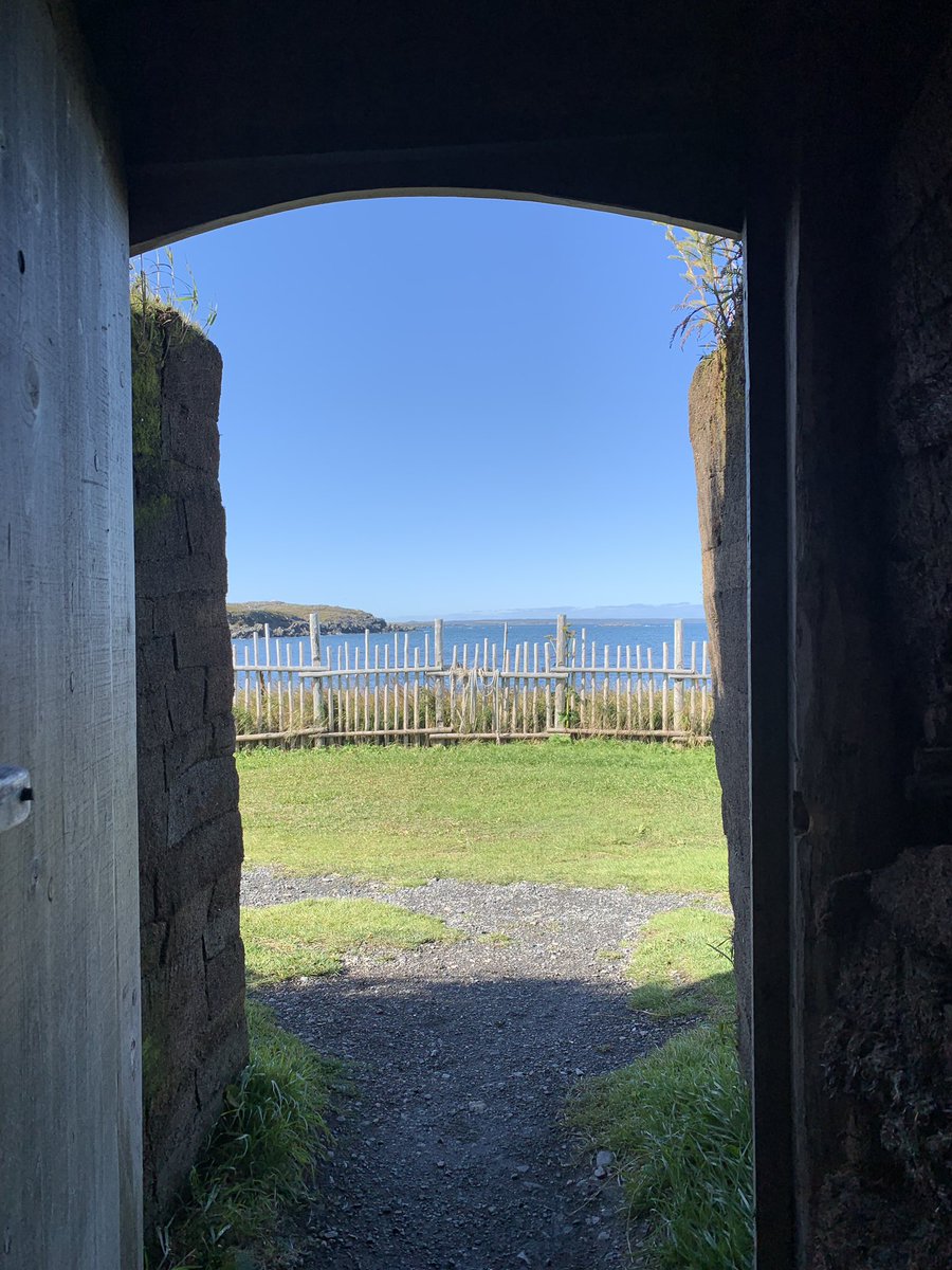 Visiting L’Anse aux Meadows where our connections go back more than a thousand years. Thank you <a href="/ParksCanadaNL/">Parks Canada, Newfoundland and Labrador</a> for an amazing day! #UNESCO #WorldHeritage