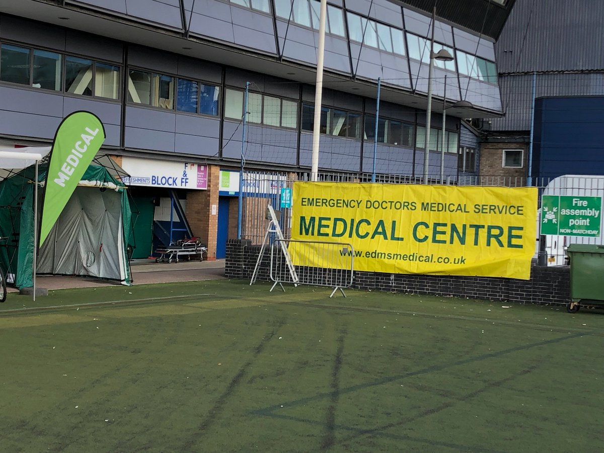 The team have been busy at <a href="/ipswichtown/">Ipswich Town</a> today setting up for tomorrow’s #greateastrun <a href="/great_run/">Great Run</a> we will have staff located along the route &amp; able to deal with any medical incident
