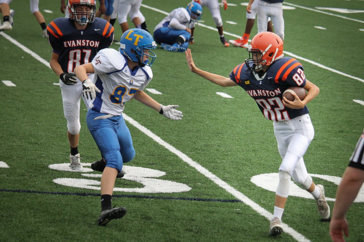 tnapper's tweet image. ETHS Frosh football victorious over Lyons 12-0! This brings their record to 4-0 @ETHSports