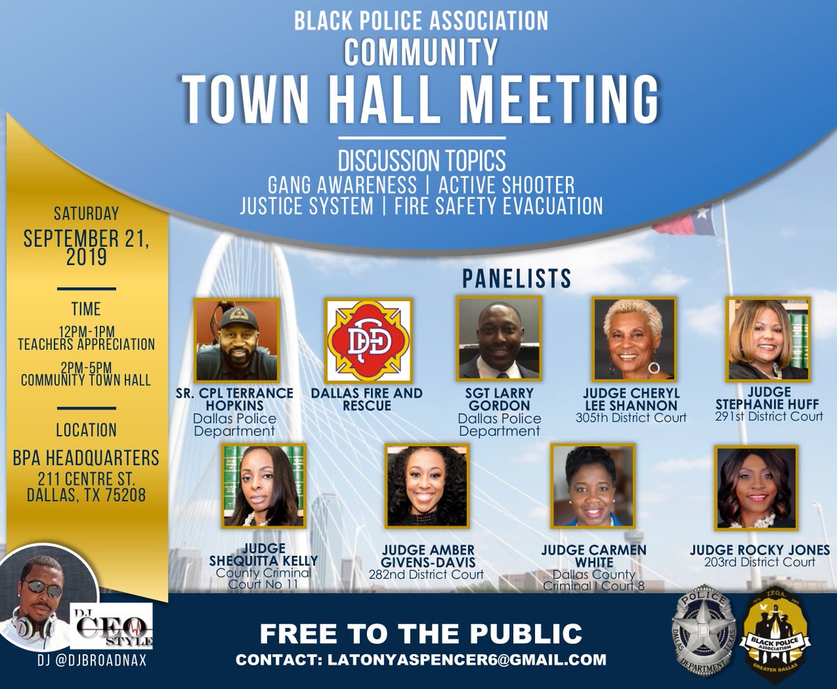 Black Police Association of Greater Dallas tweet media