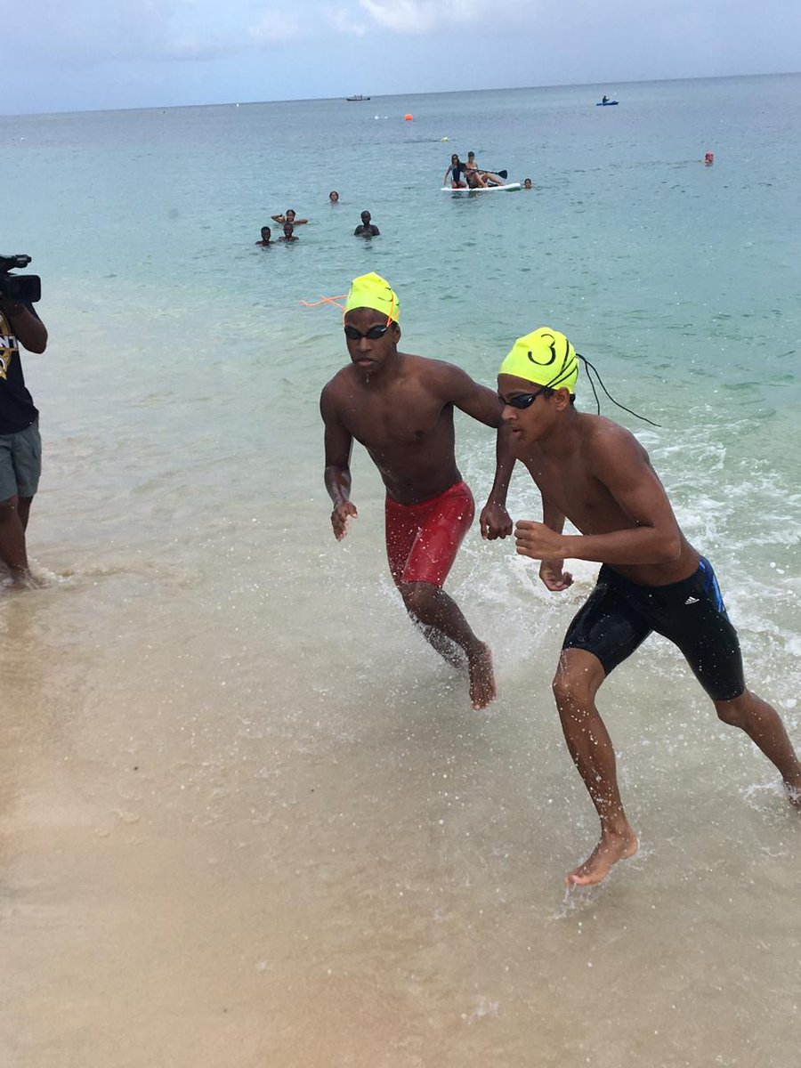 puregrenada's tweet photo. Swimming in Paradise. It was a wonderful day for the 1st annual Ariza Pure Grenada Open Water Swim Meet on the world famous Grand Anse Beach. Distances included 10K, 5K and 1K. We hope to see you in Grenada next year.  #freetowonder #swim #Grenada #PureGrenada #fun #live https://t.co/lMLR9PvILh