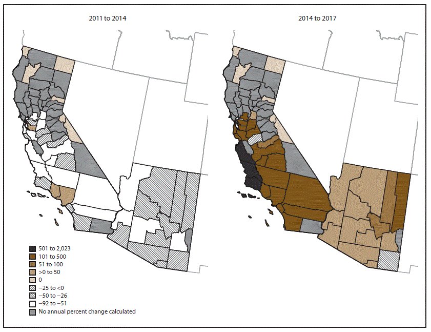 Surveillance for #Coccidioidomycosis — United States, 2011–2017

Ahead of #FungalAwarenessWeek, CDC's #MycoticDiseases Branch report 95,371 cases of #valleyfever in 7 years. Incidence 📈in CA, 📉in AZ. 

Highlights the importance to #ThinkFungus

cdc.gov/mmwr/volumes/6…