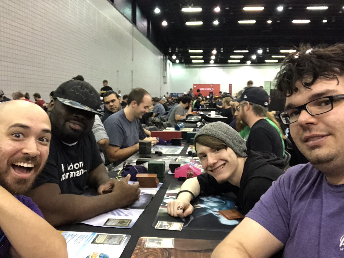TheTrinisphere's tweet photo. EDH at #MFAtlanta with @Trapixieum and @ManaSquad! https://t.co/Zjp9C7rR1H