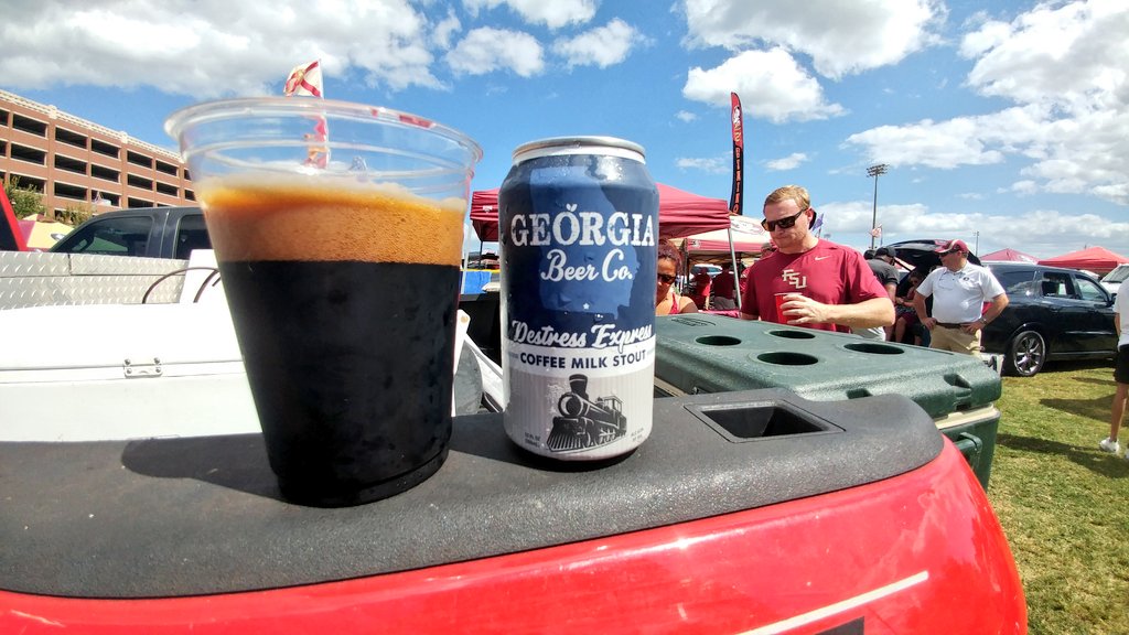 DannyAller's tweet photo. .@GeorgiaBeerCo at my #FSUTailgate. https://t.co/EsXPjSnAnE