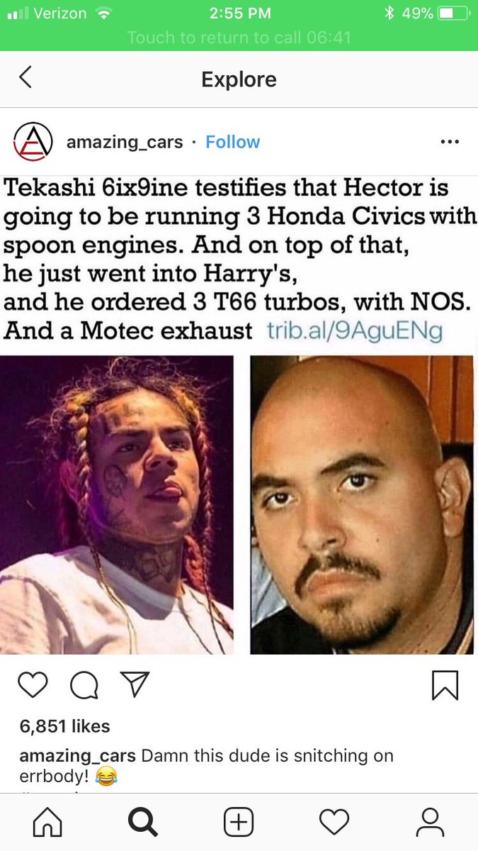 LogiczSinCere's tweet photo. #tekashi #Snitch9ine #fastandfurious

These things are freakin hilarious !!! https://t.co/LeIifr1CTG