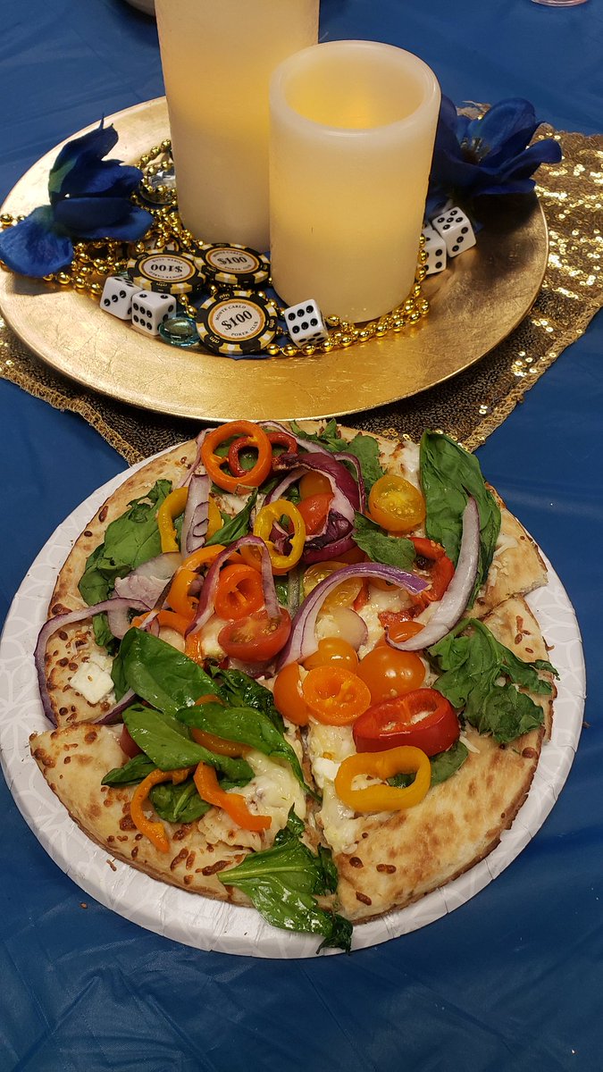 Mediterranean pizza! Yes please!! Build your own pizza day! #WeekendInMonteCarlo #488wolfpack #488proud #successsharing2019 #carefreehomedepot <a href="/GaryGrainger9/">Gary Grainger</a> <a href="/KatieCzachor/">Katie Czachor</a> <a href="/starladie143/">Tabbitha Zarr</a> <a href="/FregienScott/">Scott Fregien</a> <a href="/TimMcCormickHD/">Tim McCormick</a>