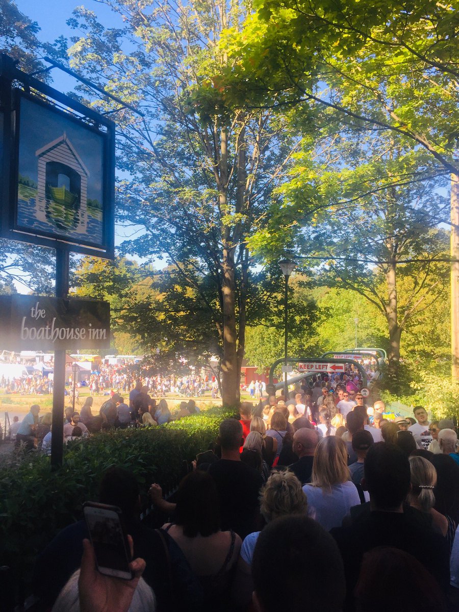 amsharif's tweet photo. Wonderful penultimate day of #Saltaire Festival  #saltfest19 - great day attending and enjoying the atmosphere, sunshine and crowds - great music, stalls and food #Bradford #Yorkshire https://t.co/FpbQZYLnFt