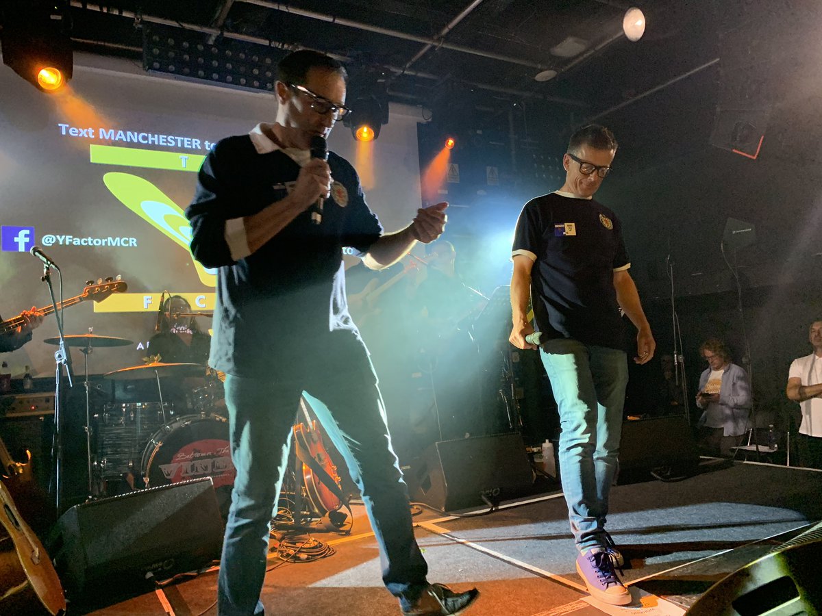 JonathSchofield's tweet image. I believe @StevenJLindsay is responsible for these, charitably of course. @1mancunianway #yfactor