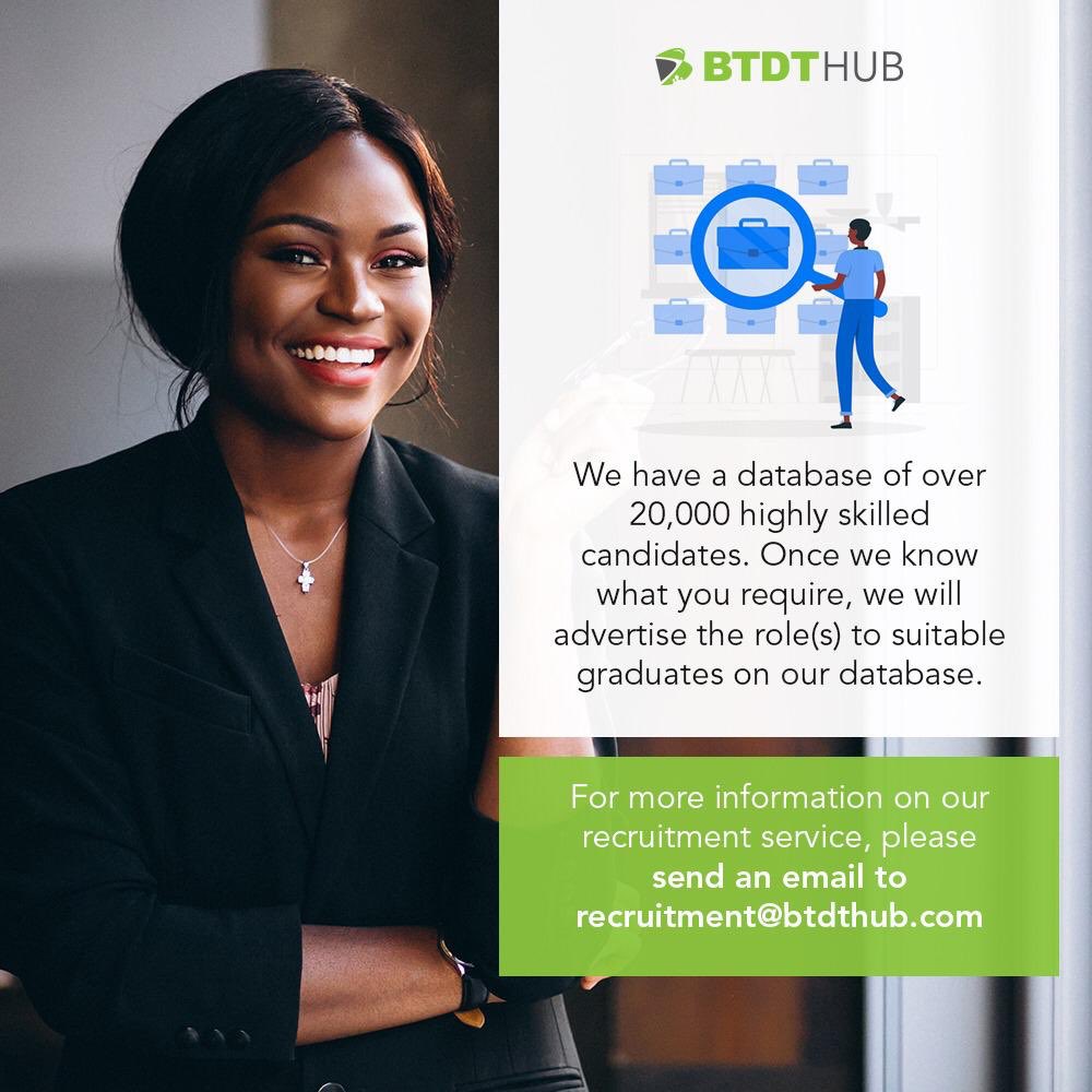 OgbeniDipo's tweet photo. Reminder that @BTDTHub launched a new website in January 2019 - https://t.co/PywcYv2PEK.

We work with Individuals, Universities, Governments and Corporate Organisations.

•Our email address is INFO@BTDTHUB.COM 

•You can DM to @BTDTHub as well. 

Be kind enough, RT this🙏🏽 https://t.co/lSuUyqUsGJ