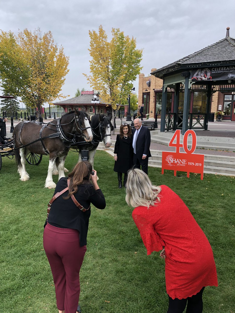ShaneWenzel's tweet photo. More pics of @ShaneHomeLiving 40th year celebration @HeritageParkYYC  last night. You couldn’t ask for a better crowd of old friends #shanehomescelebrates40years https://t.co/eLD1jnmxVW
